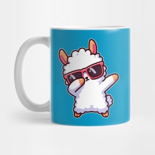 Dabbing Llama Dab Kawaii Dancing llama Lover Mug